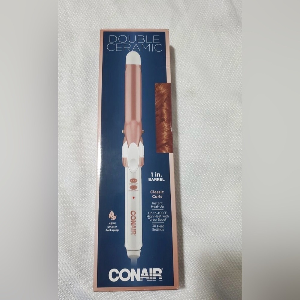 Conair Double Ceramic Curling Iron - Rose Gold